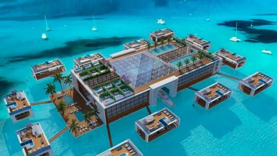 Kempinski Floating Palace, la lujosa ciudad flotante de Dubái