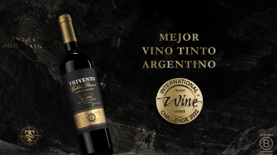 El IWC reconoce a Trivento Golden Reserve como el mejor vino argentino